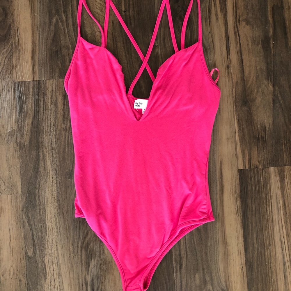 Hot Pink Bodysuit REVOLVE